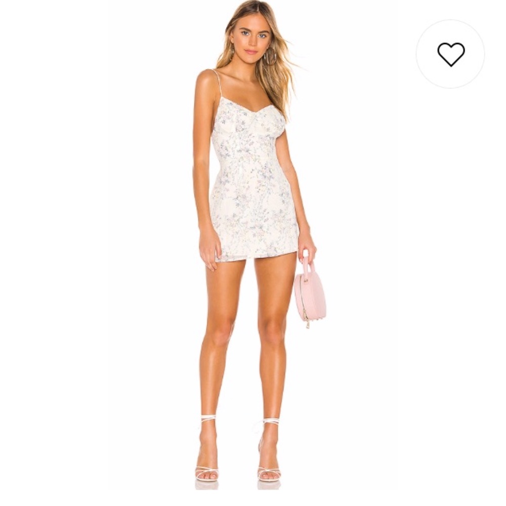 Elegant White Floral Dress